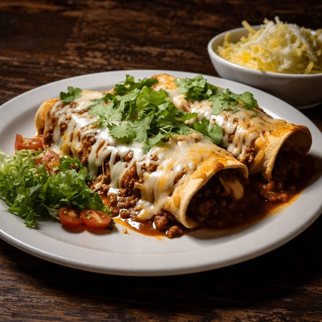 Enchiladas Suizas.