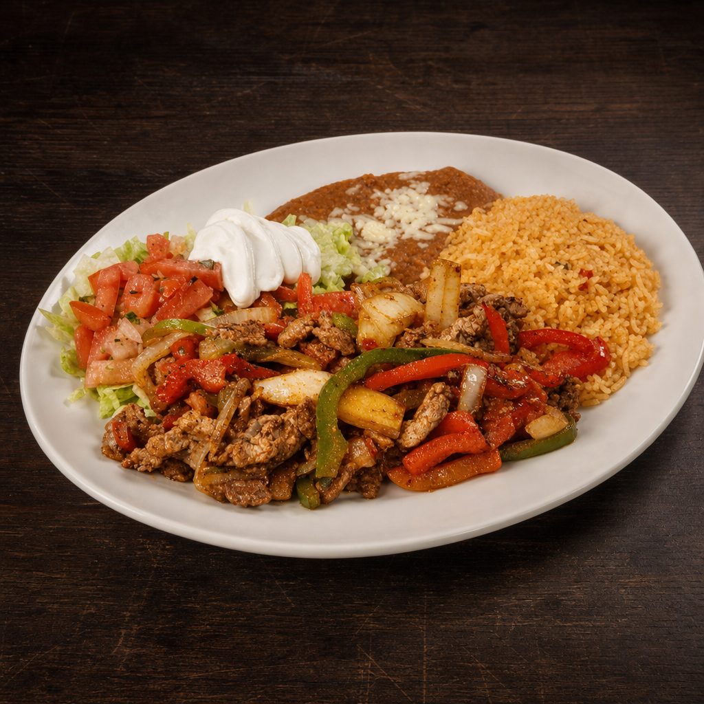 Lunch Fajitas.