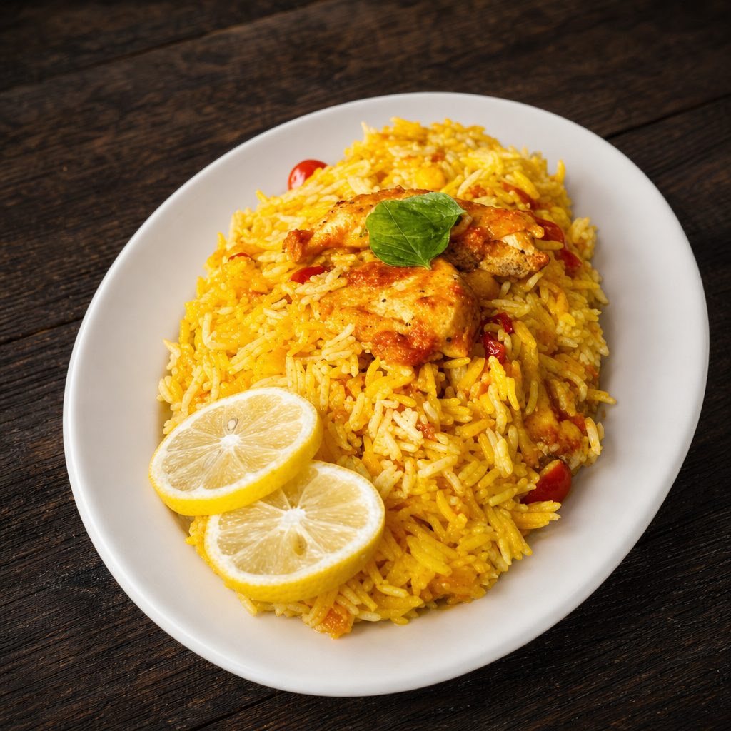 Chicken & Rice.