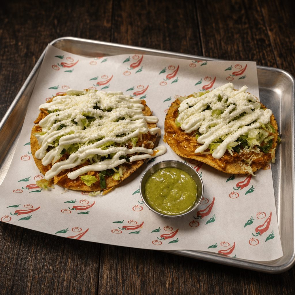 Tostadas Tinga.