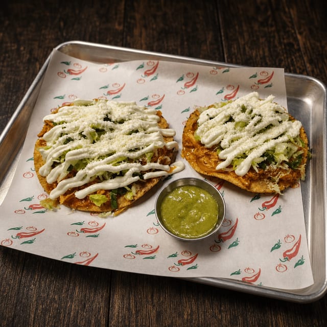 Tostadas Tinga.
