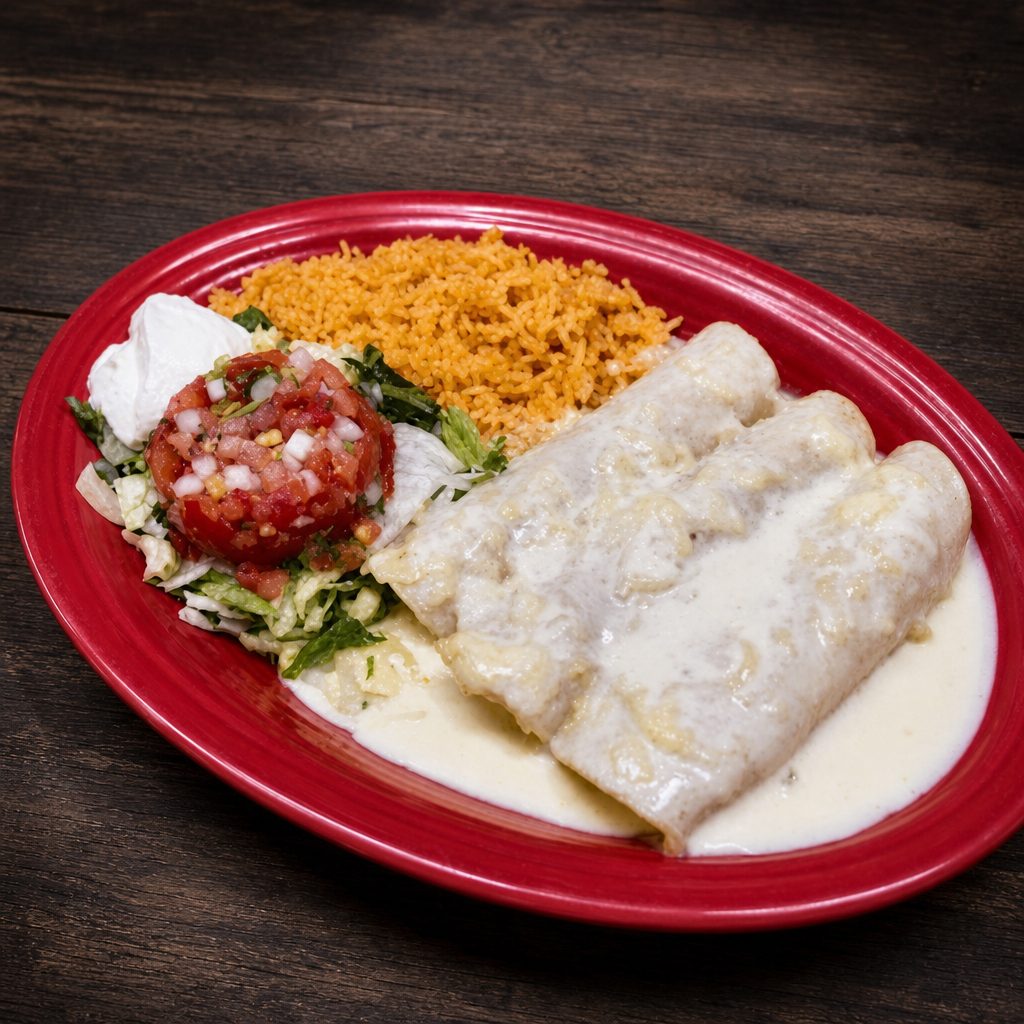 White Enchiladas.
