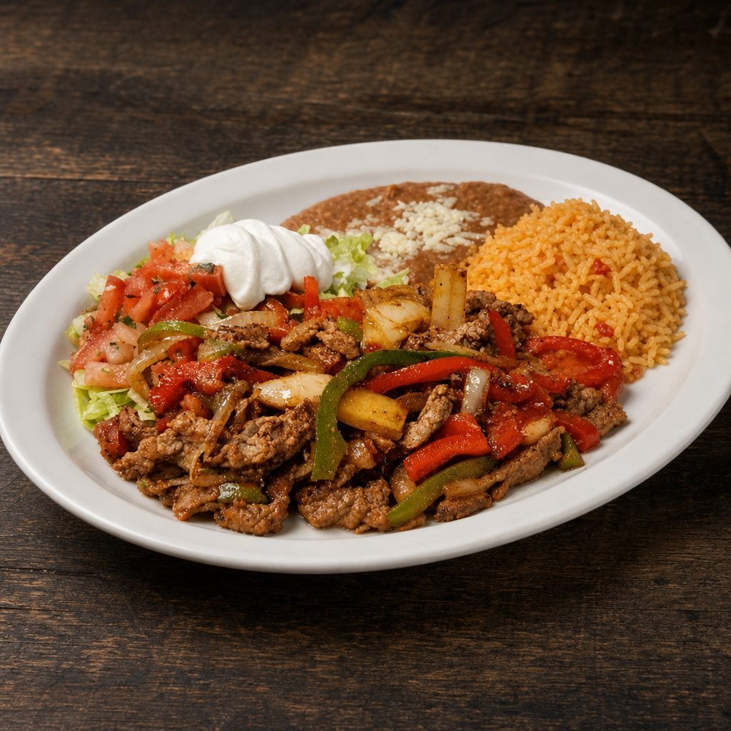 Lunch Fajitas.