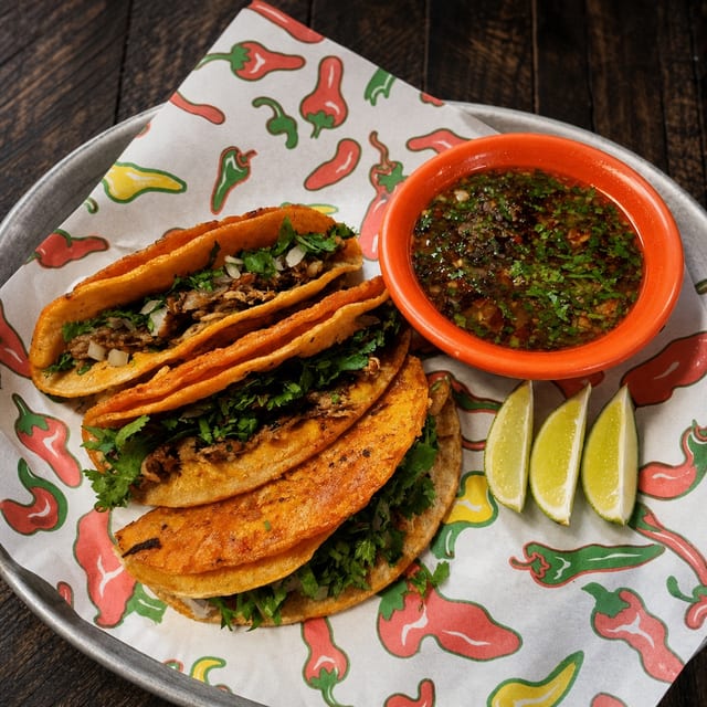 Birria Tacos.