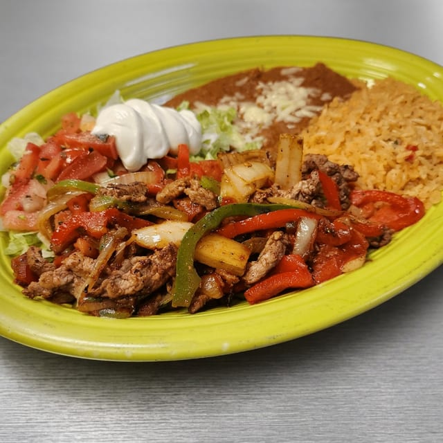 Lunch Fajitas.