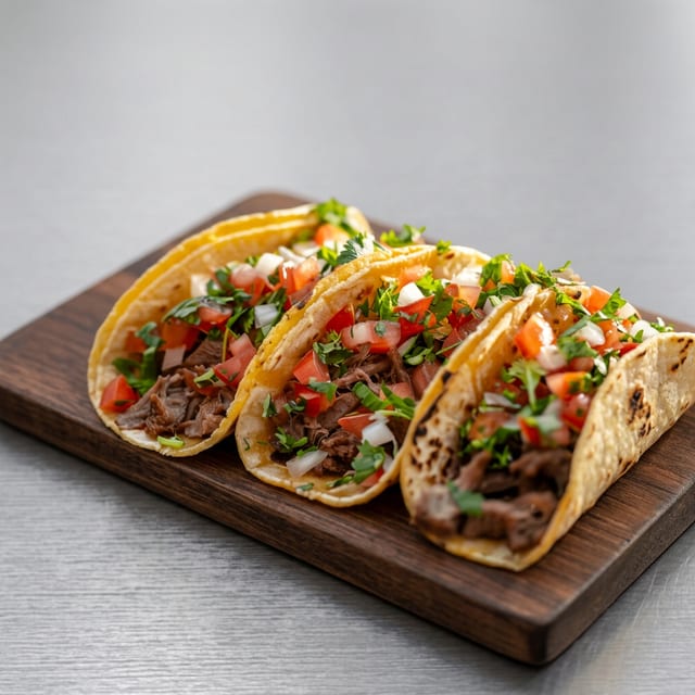 Tacos Al Pastor.