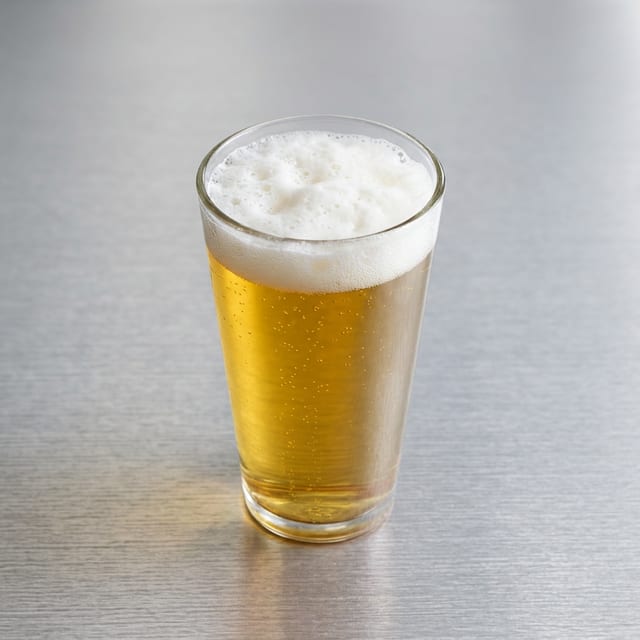 Imported Bottled Beer.