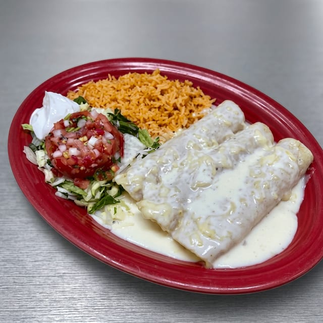 White Enchiladas.