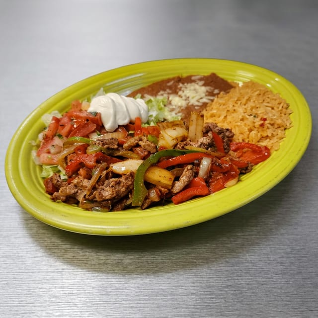 Lunch Fajitas.